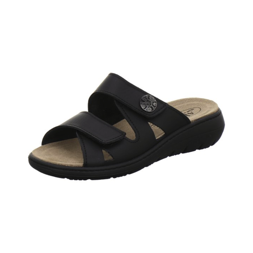 Bild von AFS-Schuhe 2808 Pantolette für Damen aus Leder mit Wechselfußbett