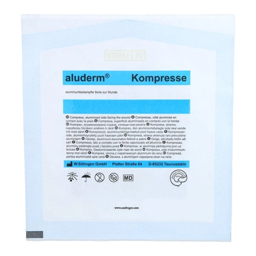 Bild von ALUDERM Kompressen 7,5x7,5 cm – Effektive Wundversorgung