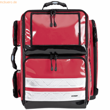 Bild von Söhngen Notfallrucksack Profil rot gefüllt Modul A+B