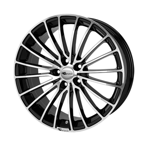 Bild von Brock 4250145497494 - 16 Alu-Felgen, BROCK B24 SGVP 7.0Jx16 4x114.3 ET40