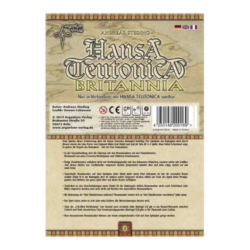 Bild von Hansa Teutonica Britannia (Erw.) – Erweiterung für Strategen