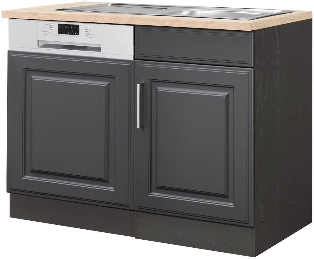 Bild von KOCHSTATION Spülenschrank "KS-Stockholm", hochwertige MDF-Fronten