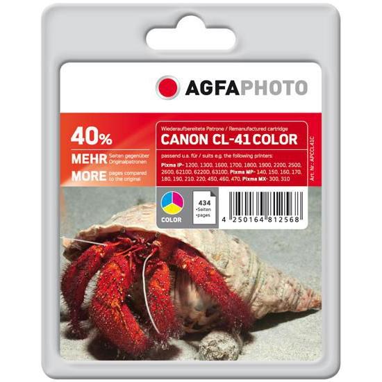 Bild von AGFAPHOTO, Druckerpatrone, Apccl41c (M, C, Y)