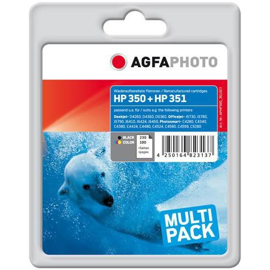 Bild von AGFAPHOTO, Druckerpatrone, Aphp350 351set (M, BK, C, Y)