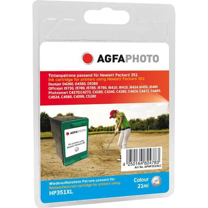 Bild von AGFAPHOTO, Druckerpatrone, Aphp351xlc (M, C, Y)
