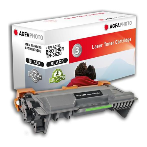 Bild von AGFAPHOTO Toner BK, rpl TN-3520 Pages, Toner