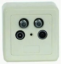 Bild von Antennensteckdose Twin 4200 SW