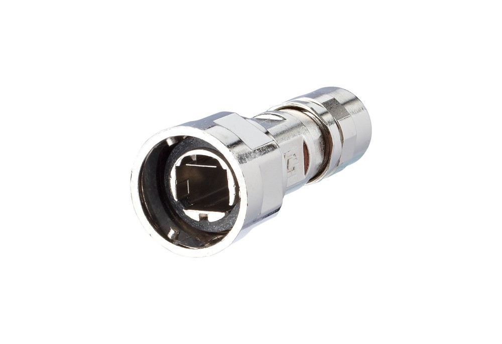 Bild von Metz Connect RJ45 Steckverbinder Industry IP67 V1, Elektronikkabel + Stecker, Silber
