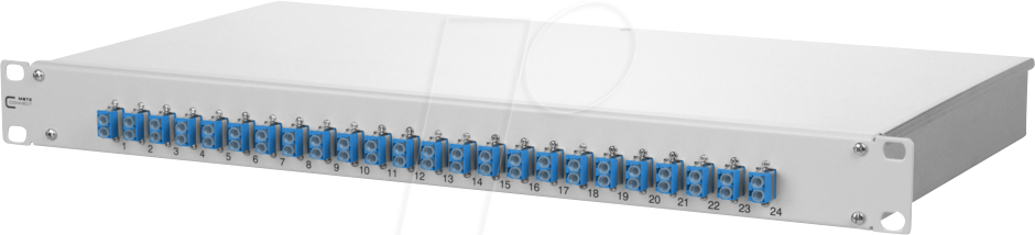 Bild von METZ CONNECT OpDAT - LC-D - Grau - Aluminium - Stahl - 1U - 482,6 mm - 44,5 mm (1502597424-E)