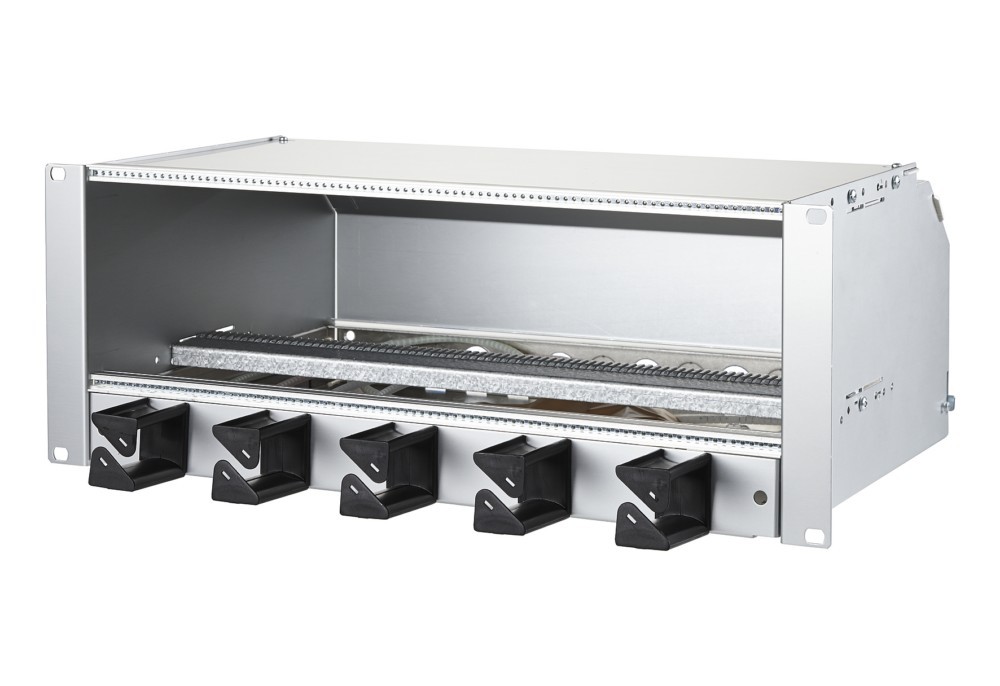 Bild von METZ CONNECT 1528SBGT19-E - Rackeinbau - 3U - Metallisch - Aluminium - 482,6 mm - 293,5 mm (1528SBGT19-E)