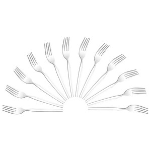 Bild von 12 solex® Kuchengabeln Skai silber