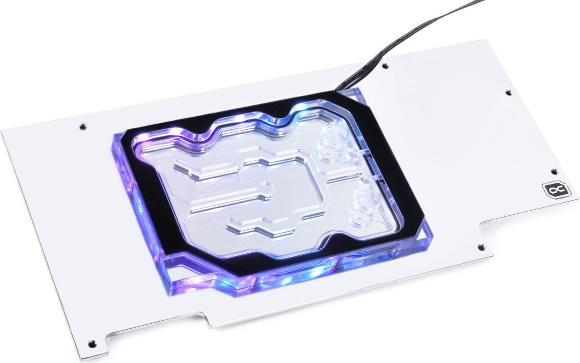 Bild von Alphacool Eisblock Aurora GPX-N Acryl Active Backplate 3080/3090 ROG Strix PHT EOL (13045)