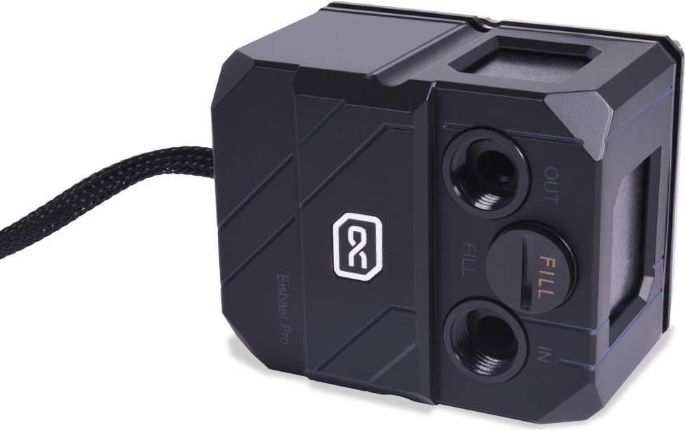 Bild von Alphacool Eisbaer Pro ES (Solo) Full Black, CPU Wasserkühler, Schwarz