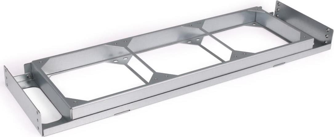 Bild von Alphacool ES 4U 3x120mm Radiator Mounting (120 mm), Wasserkühlung Radiator, Silber