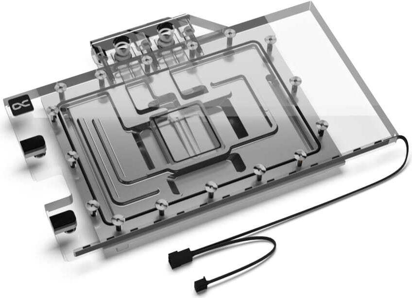 Bild von Alphacool WAK Alphacool Eisblock Aurora Geforce RTX 4070 TI ROG Strix mit Backplate, GPU Wasserkühler
