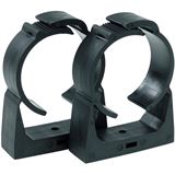 Bild von Alphacool AGB Universal Halterung Clip-On 50mm Schwarz 2 Stück, Wasserkühlung Komponenten Zubehör, Schwarz