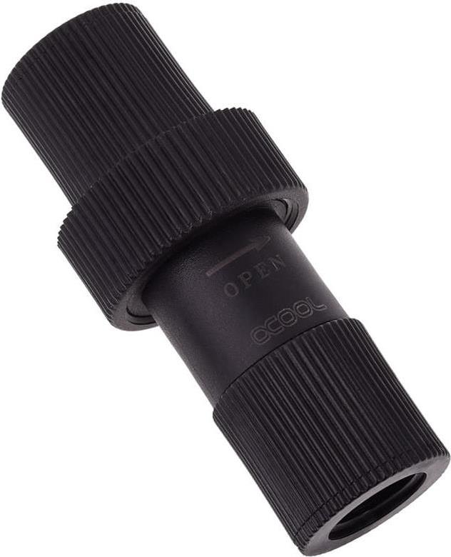 Bild von Alphacool HF Schnellverschlusskupplungsset G1/4 - Black, Wasserkühlung Anschluss, Schwarz