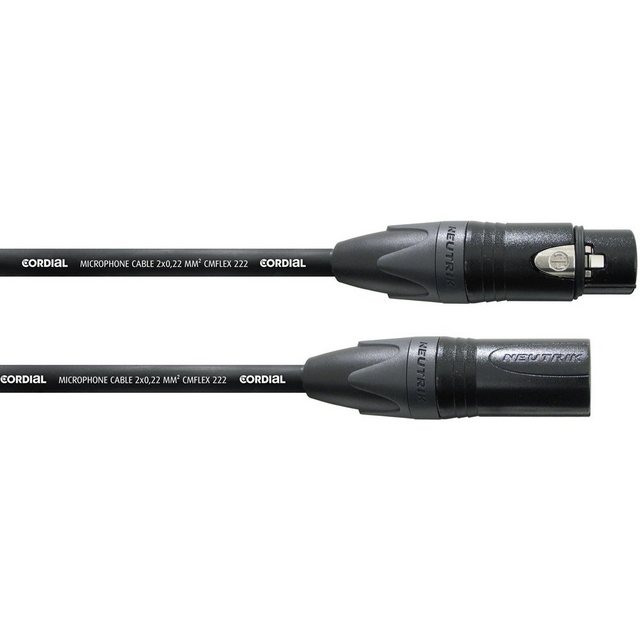 Bild von Cordial Cordial CPM 10 FM-FLEX XLR Verbindungskabel [1x XLR-Buchse - 1x XLR-St Audio-Kabel, (1000.00 cm)
