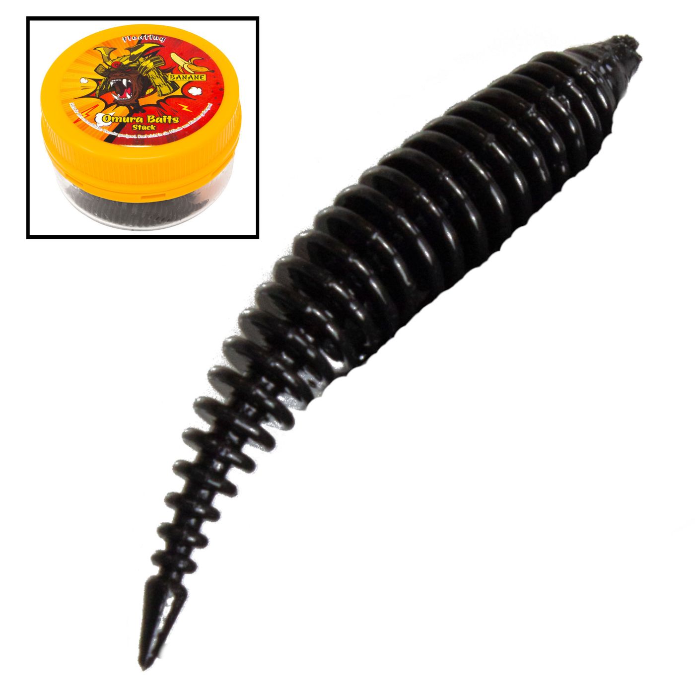 Bild von Fishing Tackle Max Kunstköder FTM Omura Baits Hero Banane - Gummiköder