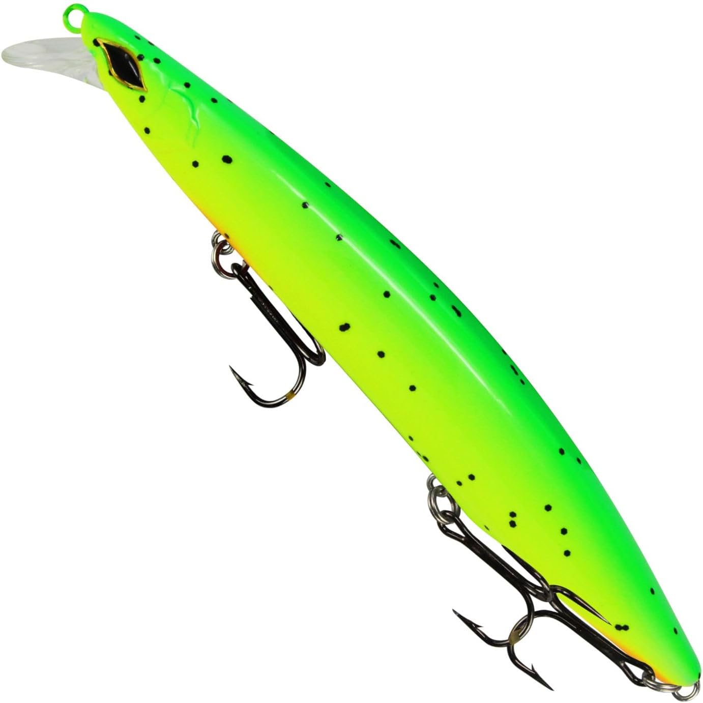 Bild von Seika Pro Wobbler Nightveit Junior 12,5cm 19g - Zanderwobbler, Farbe:UV Bomb