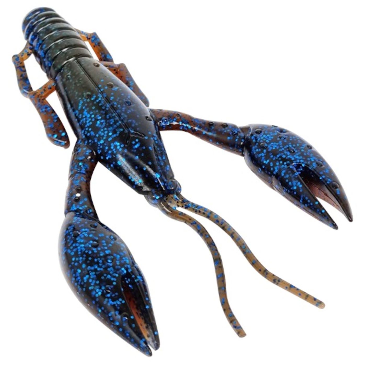 Bild von Fishing Tackle Max Kunstköder FTM Krawallo Craw 10cm - 6 Gummikrebse
