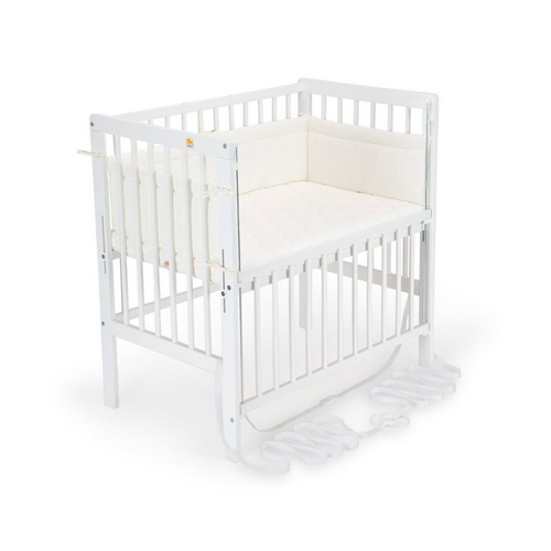 Bild von FabiMax Beistellbett Flex weiß - 2in1 Beistellbett und Stubenbettchen
