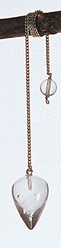 Bild von Pendel Bergkristall mit Panzerkette