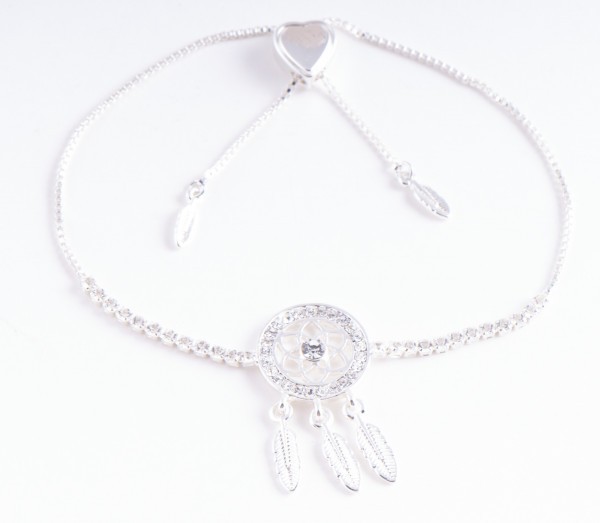Bild von Traumfänger Armbandversilbert