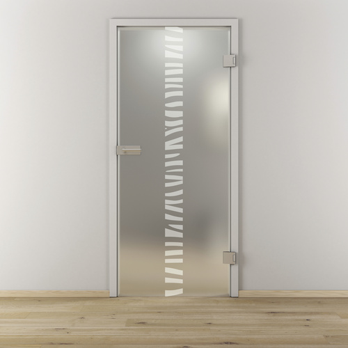 Bild von NOVADOORS Glasdrehtür »NOVA 548«, matt - transparent