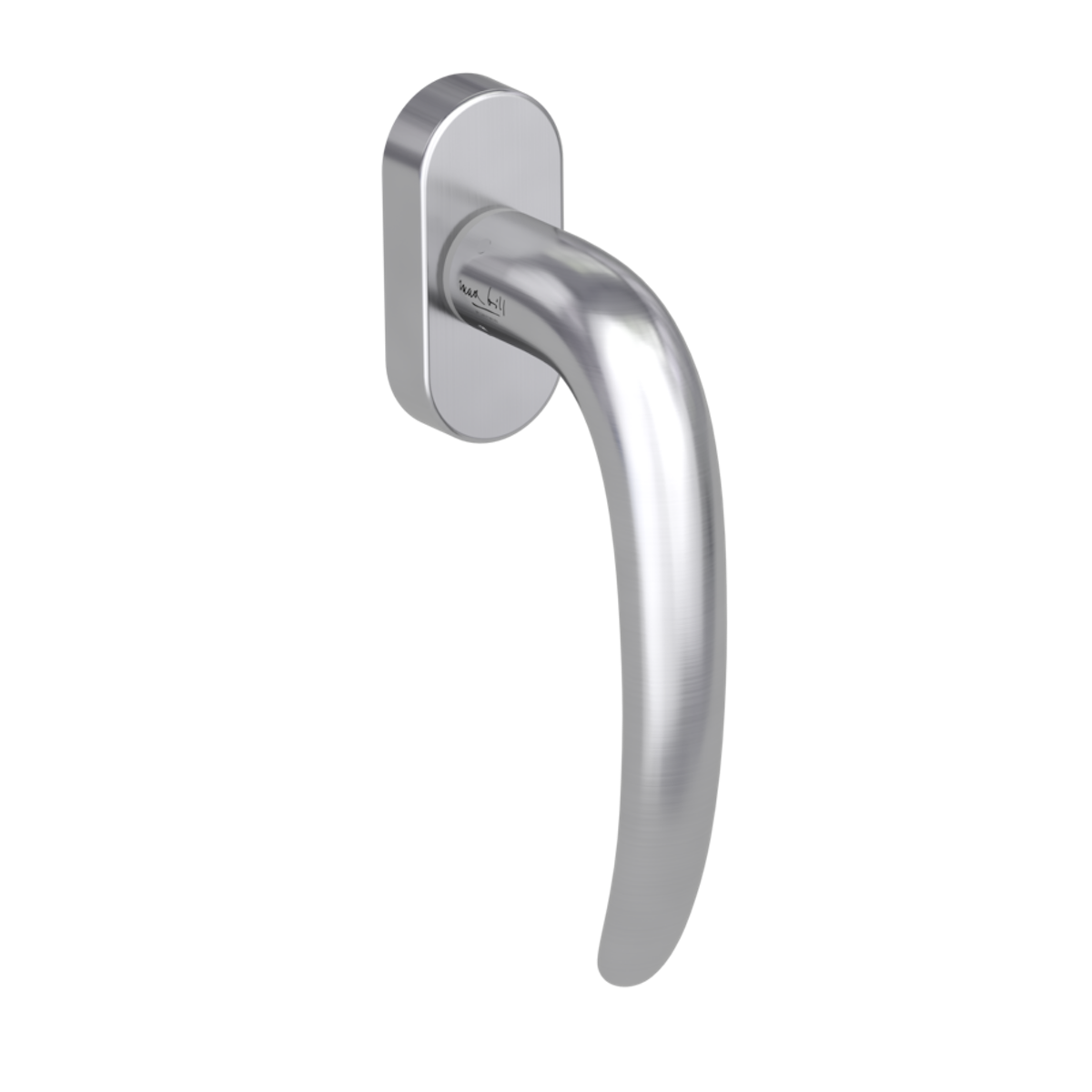 Bild von GRIFFWERK Fenstergriff ULMER GRIFF Edelstahl matt R 7x42mm