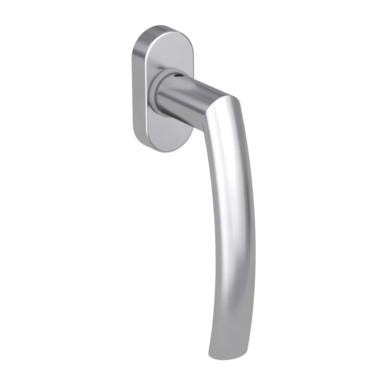 Bild von GRIFFWERK Fenstergriff LORITA Edelstahl matt L/R 7x42mm