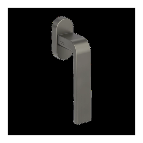 Bild von GRIFFWERK Fenstergriff GRAPH Samtgrau R 7x42mm – Eleganz trifft Funktionalität
