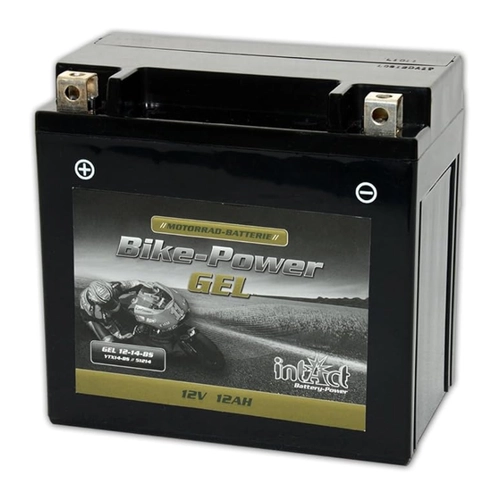 Bild von Intact Bike-Power GEL Motorradbatterie GEL12-14-BS 12Ah (DIN 51214) YTX14-BS