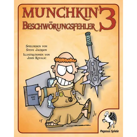 Bild von Pegasus Spiele Spiel, Munchkin 3 - Beschwörungsfehler