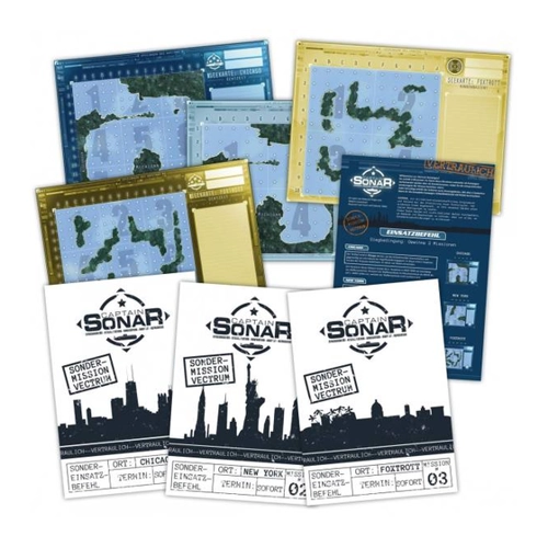 Bild von Captain Sonar: Mission Vectrum (Sammlung 3er PromoplÃ¤ne)