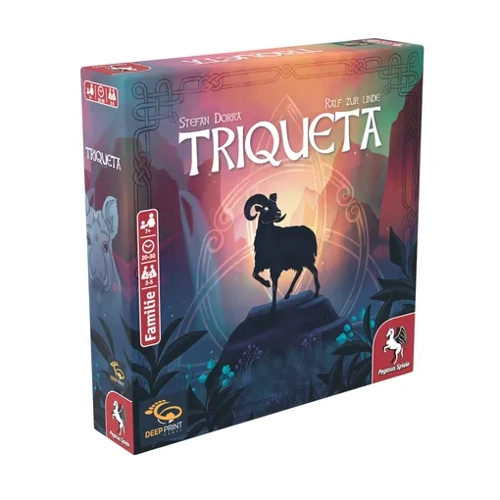 Bild von Pegasus Spiele Triqueta – Familienspiel mit strategischem Anspruch