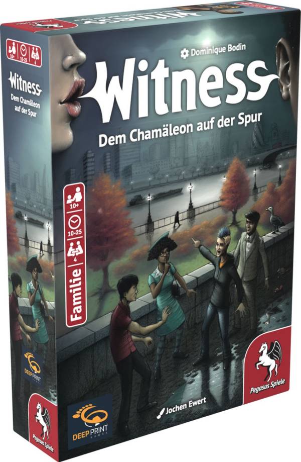 Bild von Pegasus Spiele Spiel Witness Dem Chamäleon auf der Spur (Deep Print Games)