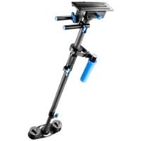 Bild von Walimex pro Pro StabyPod L Schwebestativ Steadycam zur Stabilisierung von DSLR-Kameras (Größe max.120 cm, Carbon, Schnellwechselplatte, 15mm Rods, Gegengewichte), 19442, Schwarz, Größe L (120 cm) (1019442)