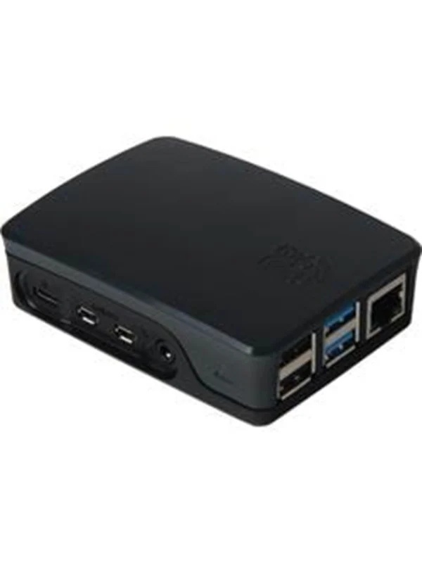 Bild von Raspberry Pi Gehäuse zu Raspberry Pi 4 Model B, Entwicklungsboard Zubehör, Schwarz