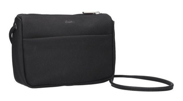Bild von Zwei Damen Handtasche MADEMOISELLE.M M1 kleine Umhängetasche 1 Liter Volumen (nubuk-black)