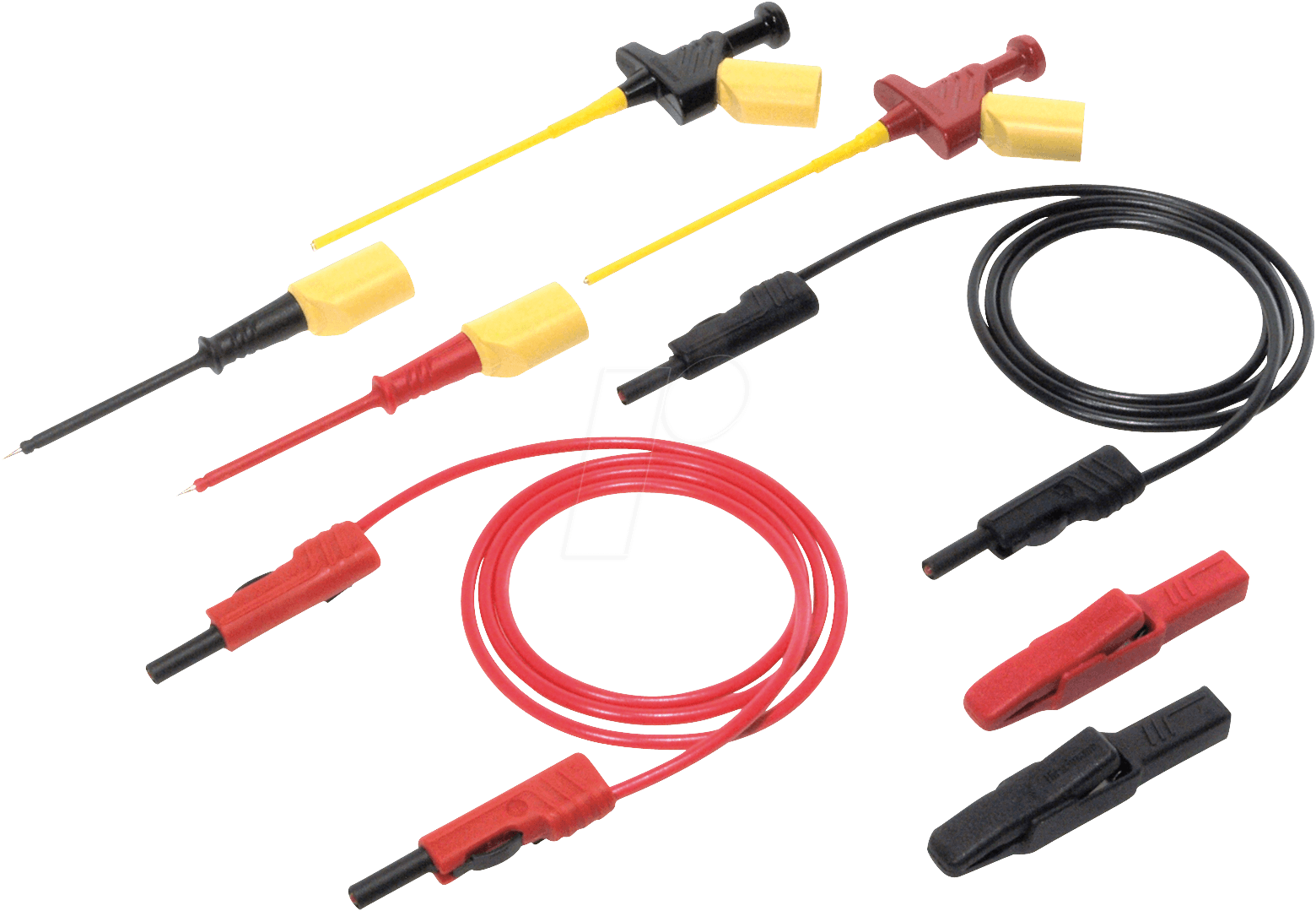 Bild von SKS PMS 250 Prüfspitzen Set (Prüfspitze), Messtechnik, Rot, Schwarz