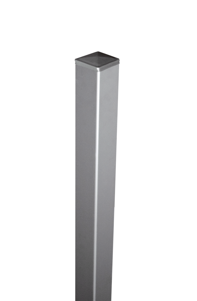 Bild von GroJa Alu-Sichtschutzpfosten eloxiert EV1, 240 cm, Einbetonieren