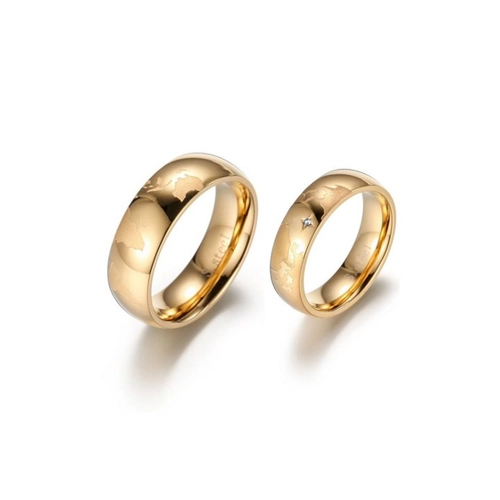 Bild von Firetti Partnerring Schmuck Geschenk "LIEBE" Earth