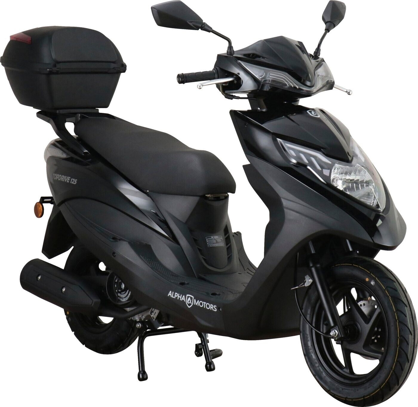 Bild von Alpha Motors Motorroller Topdrive, 125 ccm, 85 km/h, Euro 5, mit USB-Anschluss