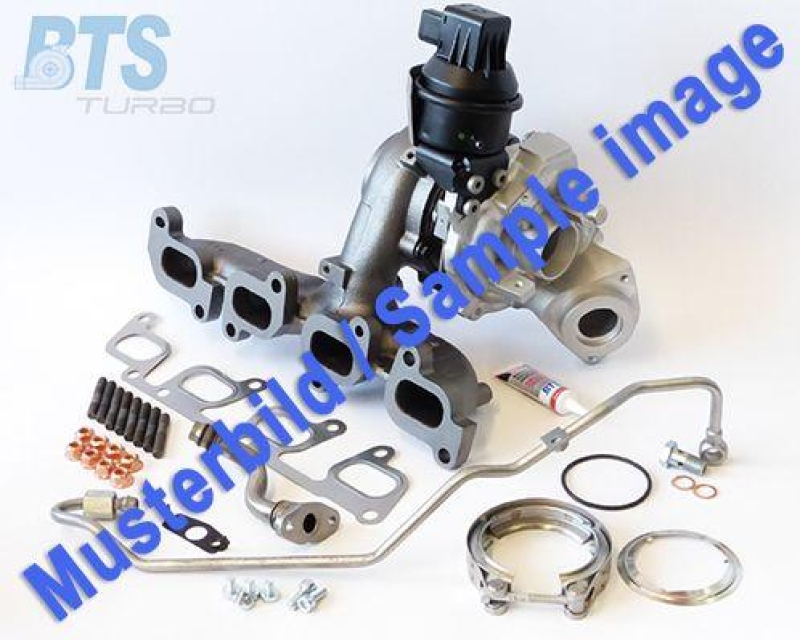 Bild von BTS TURBO T981075BL Turbolader VOLKSWAGEN: Passat B6 Variant, Touran I, Golf 5 Schrägheck, SKODA: Octavia 2 Combi, Octavia II Schrägheck