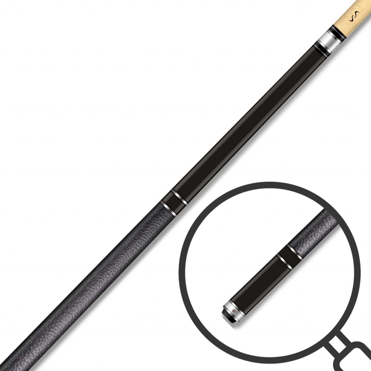 Bild von Winsport Queue Universal U-2 schwarz