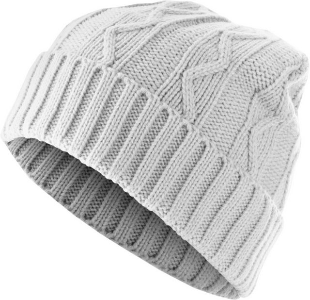 Bild von MSTRDS Beanie "MSTRDS Unisex Beanie Cable Flap", (1 St.)