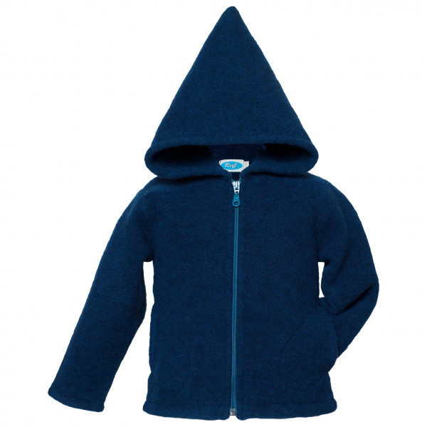 Bild von Reiff - Kid's Wollfleecekapuzenjacke - Merinohoodie Gr 98/104 blau