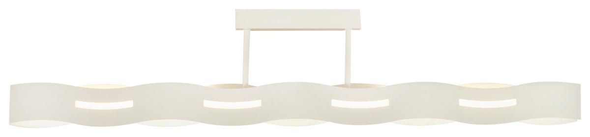 Bild von ECO-LIGHT LED-Deckenleuchte »Wave«, weiß, inkl. Leuchtmittel, Breite: 100 cm - weiss