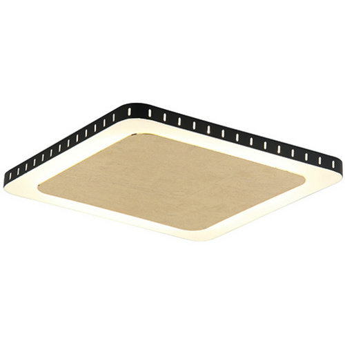 Bild von Eco-Light Solaris S - LED Wand- und Deckenleuchte mit Blattgold-Oberfläche 18 Watt Lichtleistung, Edel Wohnzimmer, Schlafzimmer am Tisch und Esszimmer